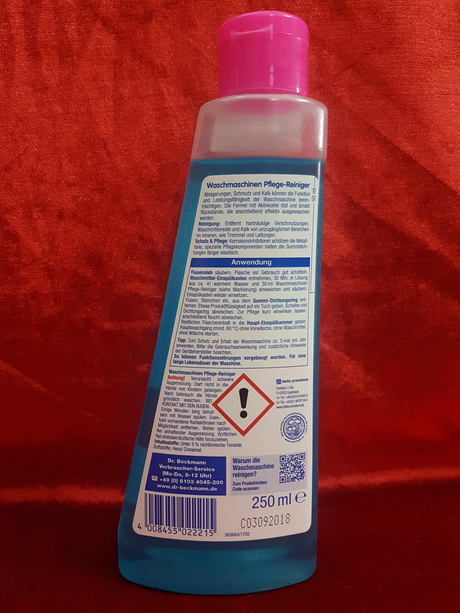 Dung dịch vệ sinh máy giặt DR BECKMANN, xách tay Đức