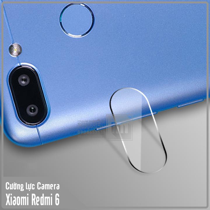 [MUA 1 TẶNG 1] Miếng dán kính cường lực Camera cho Xiaomi Redmi 6 Full Box