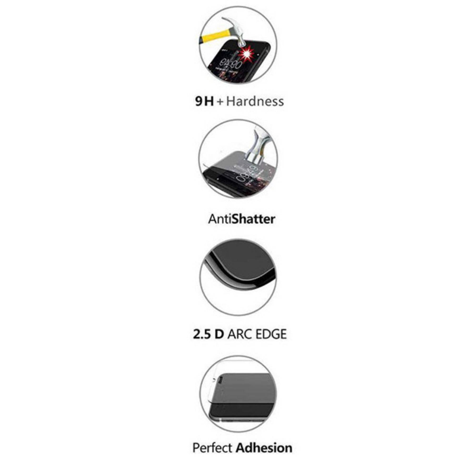 Bộ Ốp Lưng + Kính Cường Lực Cho iPhone 7 Plus