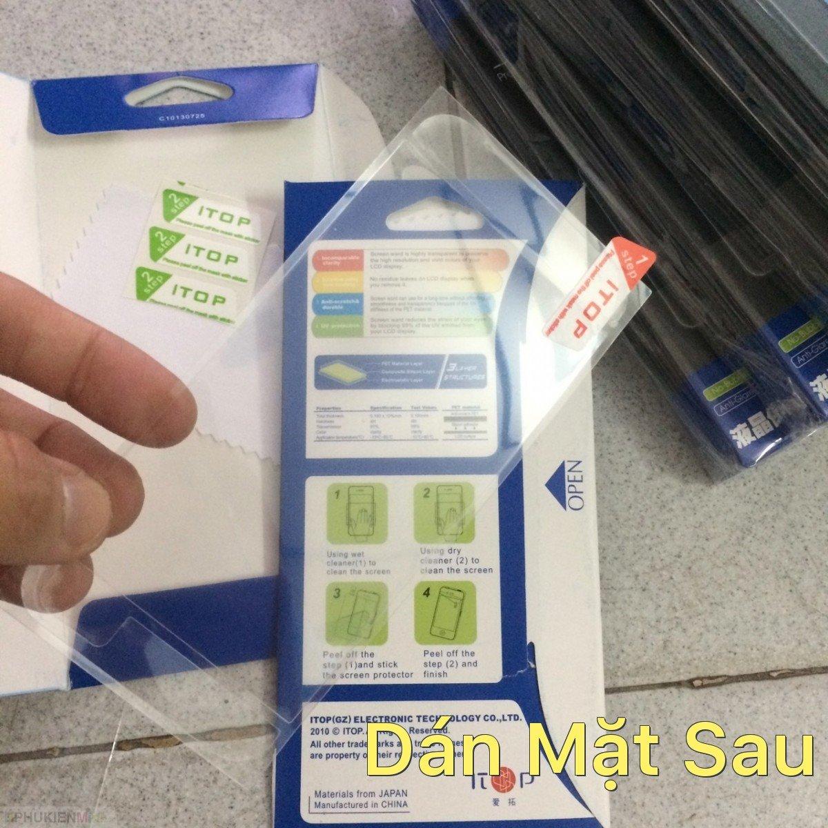 Dán dẻo mặt lưng siêu trong chống trầy cho iPhone 7 / iPhone 8 Dán Mặt Sau