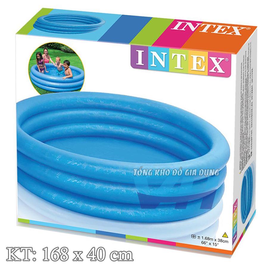 Intex 58446 - Bể bơi cho trẻ nhỏ 3 tầng 168x40 cm