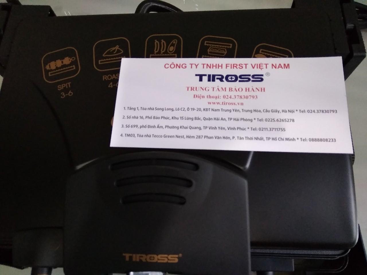 Vỉ Nướng Điện Đa Năng Tiross TS965