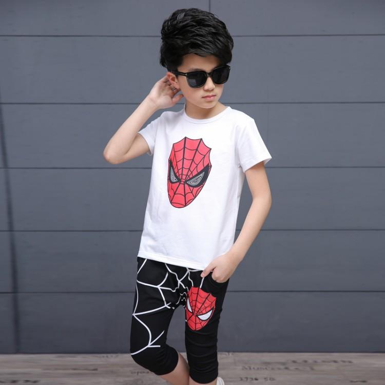 Bộ quần áo Spiderman cho bé trai