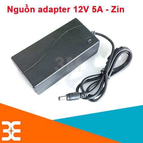 nguồn adapter 12V-5A 5.5x2.1 MM Zin(BH 3 tháng)