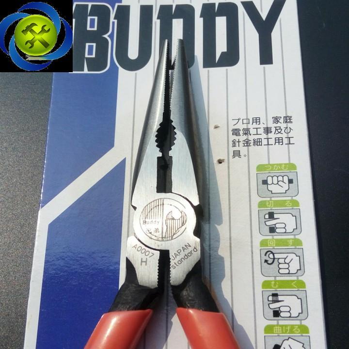 [HCM]Kềm mỏ nhọn Buddy A0007 150mm