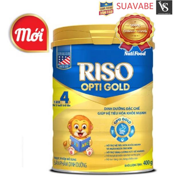 Một thùng Sữa bột pha sẵn RISO OPTIGOLD 180ml x 48(1 tuổi trở lên)