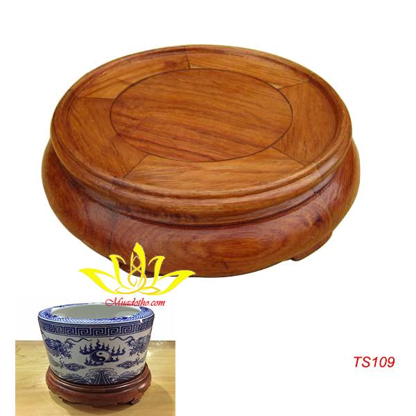 Đế bát hương 20cm (đồ thờ gỗ ,kê bát hương)