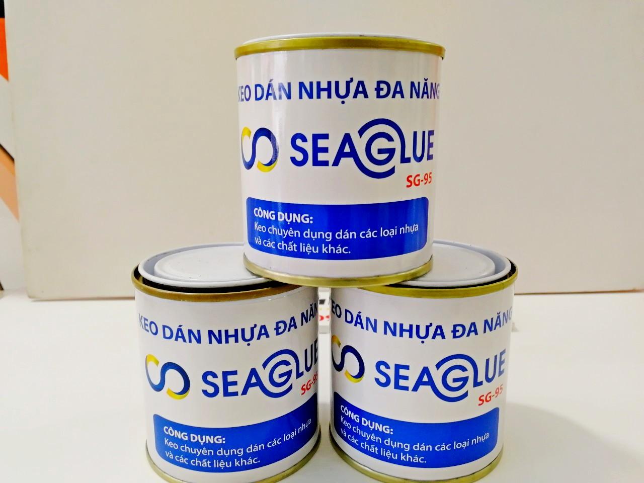 [HCM]Keo dán vá nhựa chống thấm siêu dính Seaglue SG-95 300ml