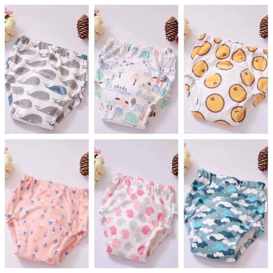Combo 5 Quần tập bỏ bỉm cho bé 6 lớp
