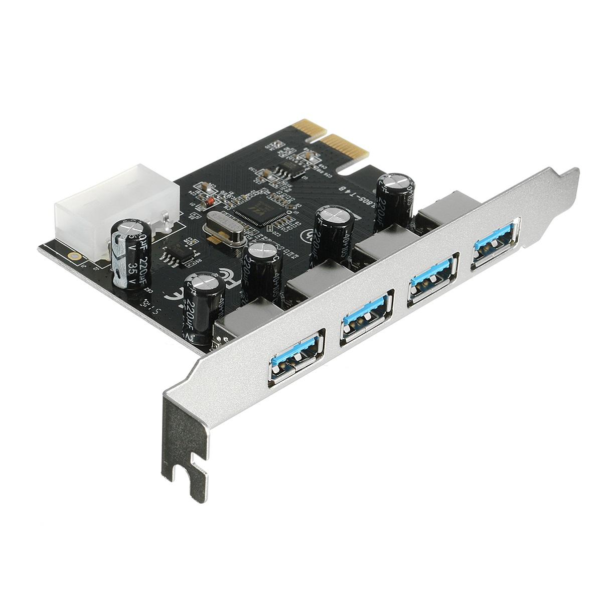 Card PCI EX To USB 3.0 4 Cổng