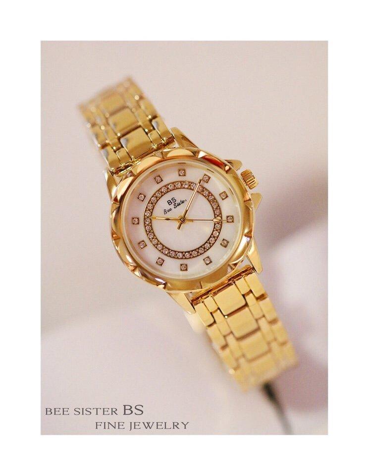 Đồng hồ nữ BEE SISTER BS9-10 dây thép