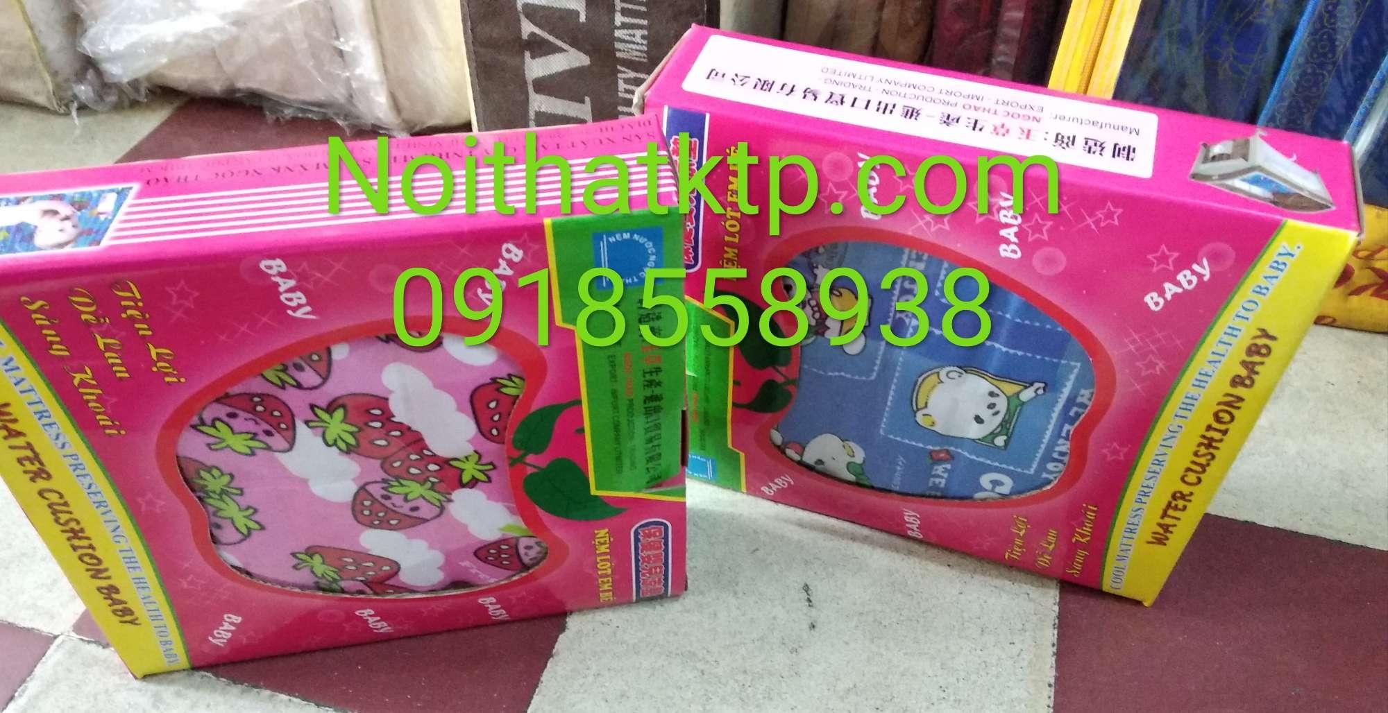 Nệm nước Baby size 50-90 bé gái