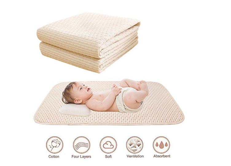 Tấm lót chống thấm 4 lớp siêu thấm hút thiết kế tại Hàn Quốc size 50x70
