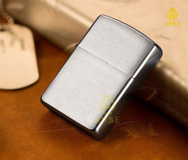 Bật lửa Zippo 200 xước phay ngang đẹp mắt