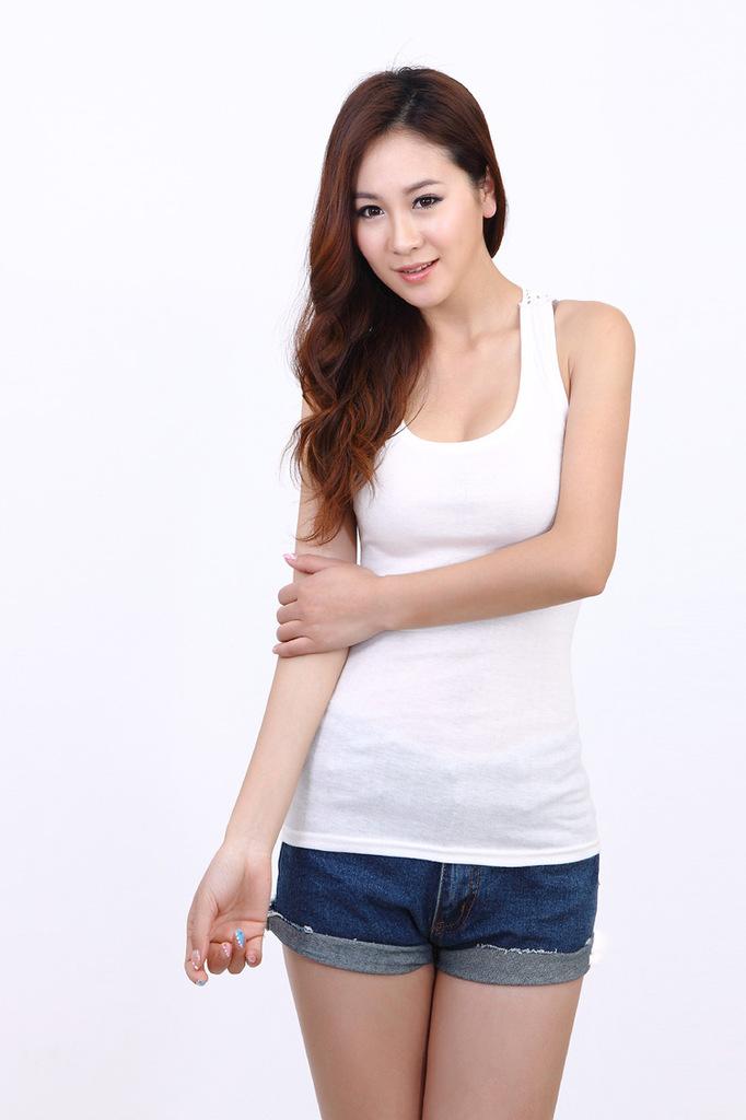 [HCM]Bộ 2 áo thun nữ 3 lỗ xinh xăn ( đen/ trắng )