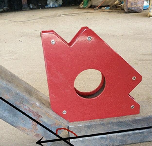 nam châm ke góc vuông lực hút 12 kg (dụng cụ không thể thiếu cho các bác thợ hàn chuyên nghiệp)