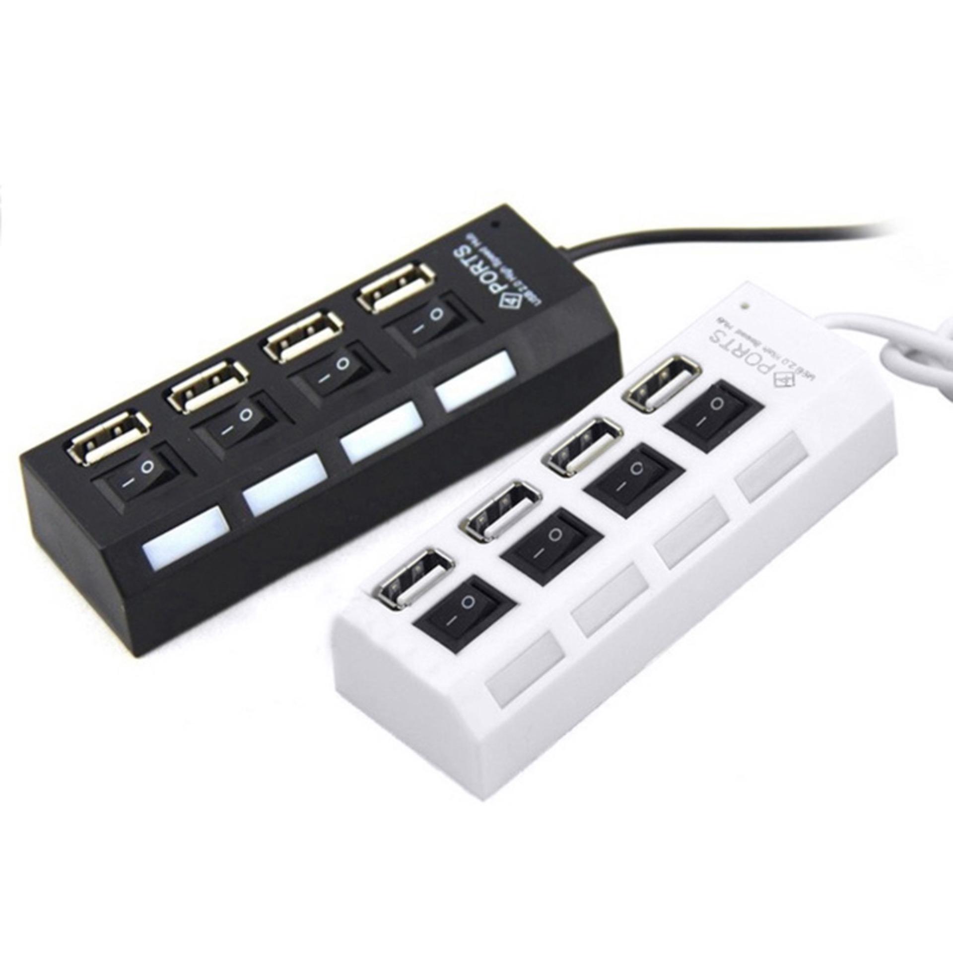 Hub chia cổng USB thành 4 cổng (Đen)