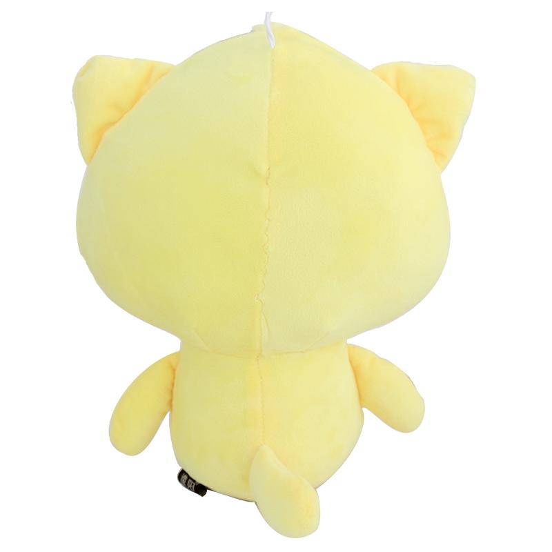 Gấu bông mèo Lucky cao 25 cm TNB135 (màu vàng, mẫu 2)