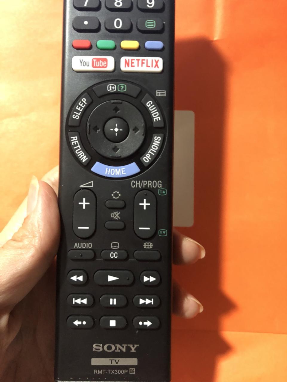 Điều khiển Sony smart tivi 4k 