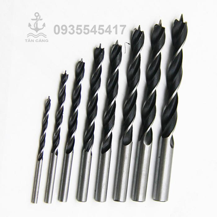 Bộ 8 mũi khoan gỗ định tâm