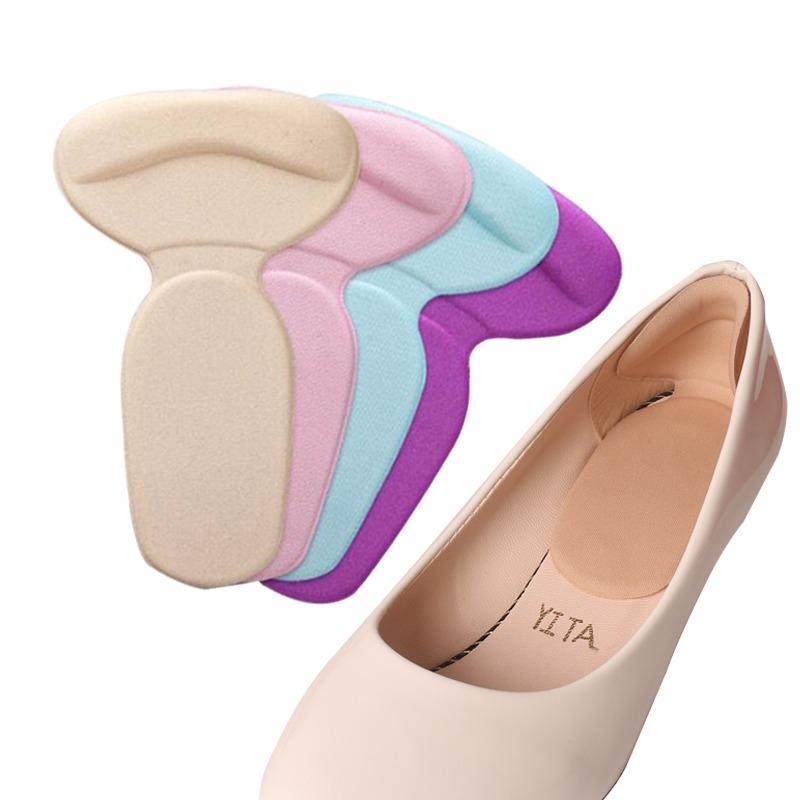 [HCM]Combo 2 bộ miếng lót cho giày rộng V.5 (màu kem)