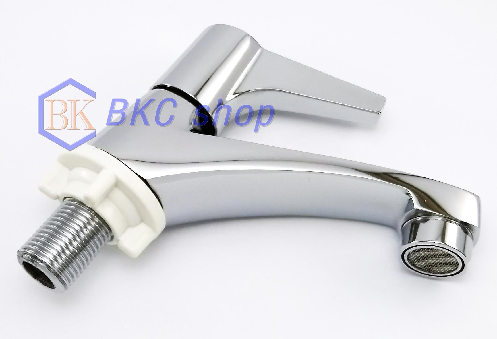 [HCM]Vòi Lavabo lạnh Sanji LV04-3 (Bạc)