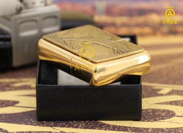 Bật lửa Zippo 20854 Đại bàng ốp nổi