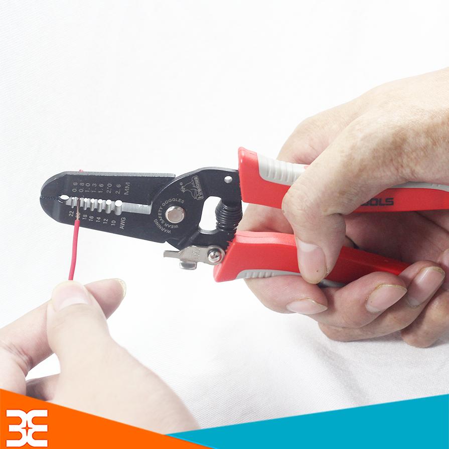Kìm Tuốt Dây Điện Haibao Tool HB-6204