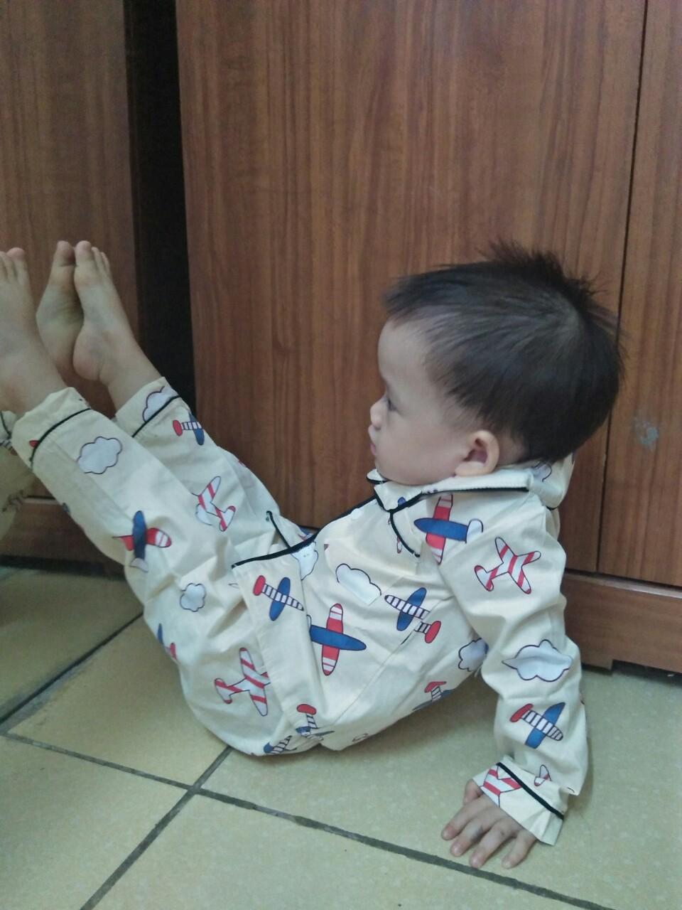 bộ pijama cho bé gái và trai