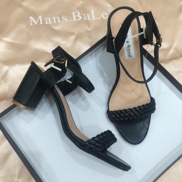Sandal 7p tết quai ngang cao cấp