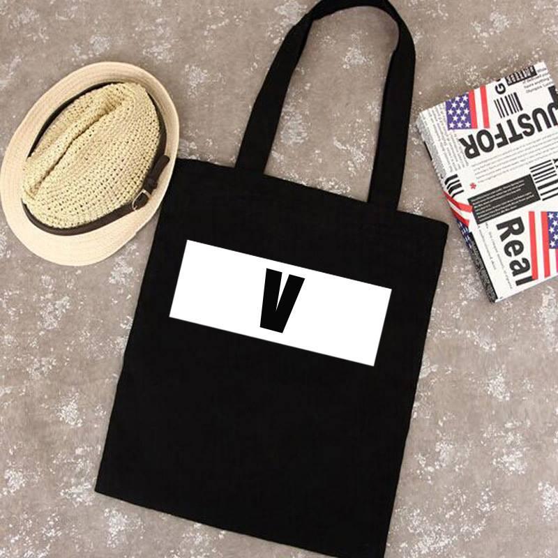 Túi vải đeo vai BTS unisex