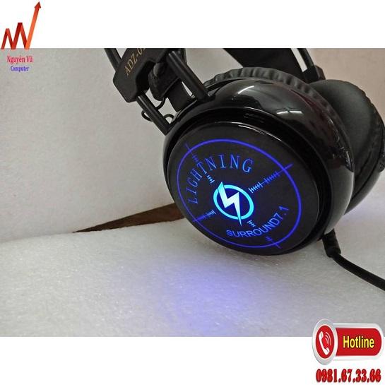 Tai nghe Lightning ADZ-01 âm 7.1 cổng USB