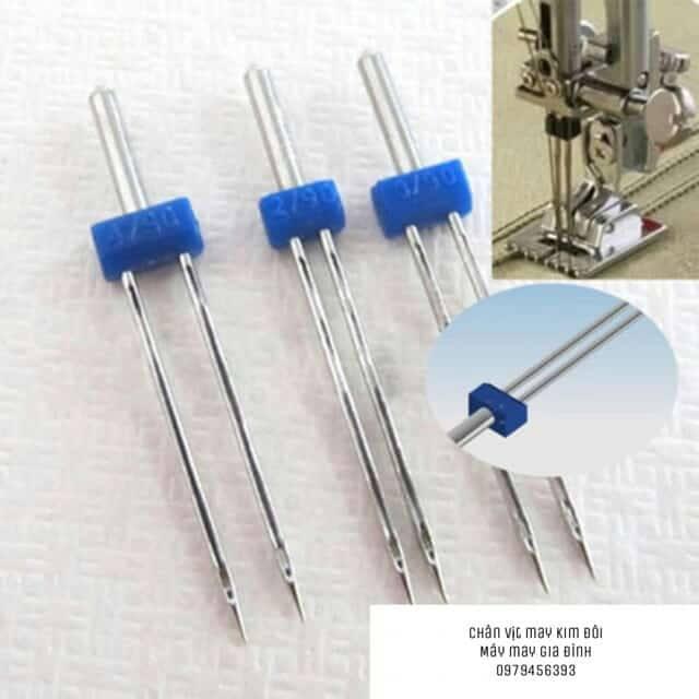 chân vịt may kim đôi dành cho máy may gia đình