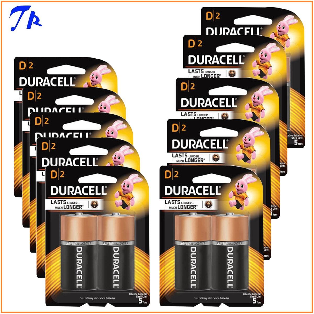 Pin Đại, Pin D, Pin LR20 Duracell alkaline ( vỉ 2 viên)