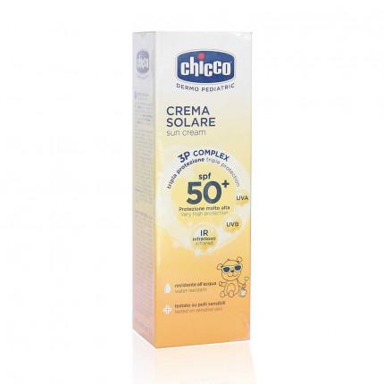[Sản xuất tại Ý] Kem chống nắng 3 tác động Chicco SPF 50+ 75ml