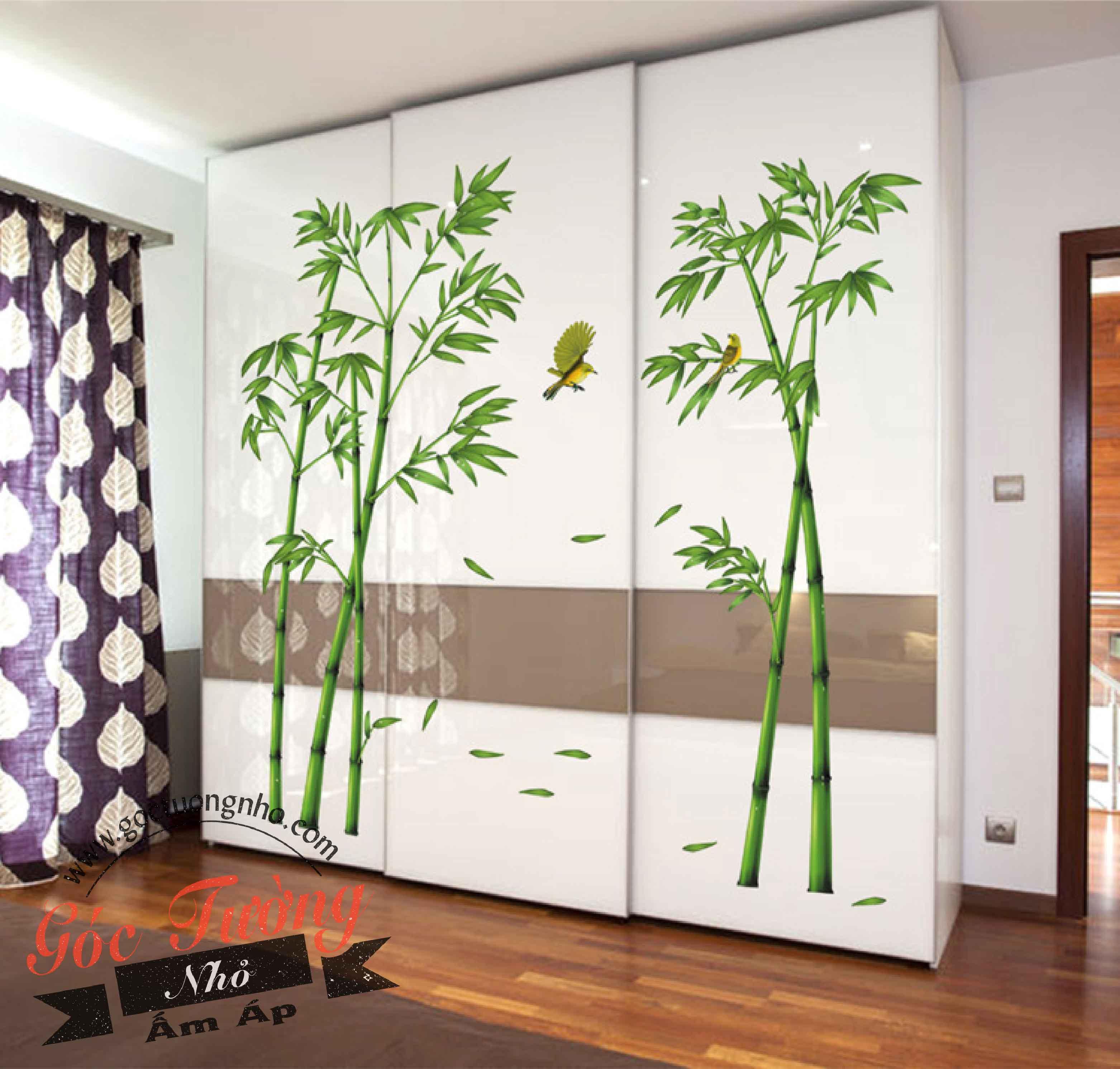 DECAL DÁN TƯỜNG HÌNH CÂY XANH DLX0779