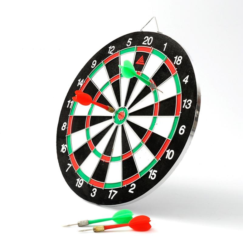 Bảng phóng phi tiêu 17 inch (40 cm) Kèm 6 mũi tên phi tiêu