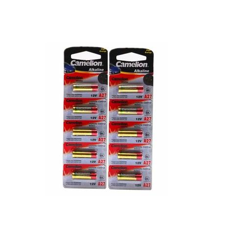 Pin điều khiển cửa cuốn Camelion 12V A27 (1vỉ 5 viên)