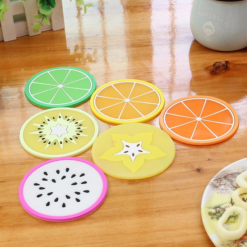 Set 5 miếng lót cốc hình hoa quả VVN2222