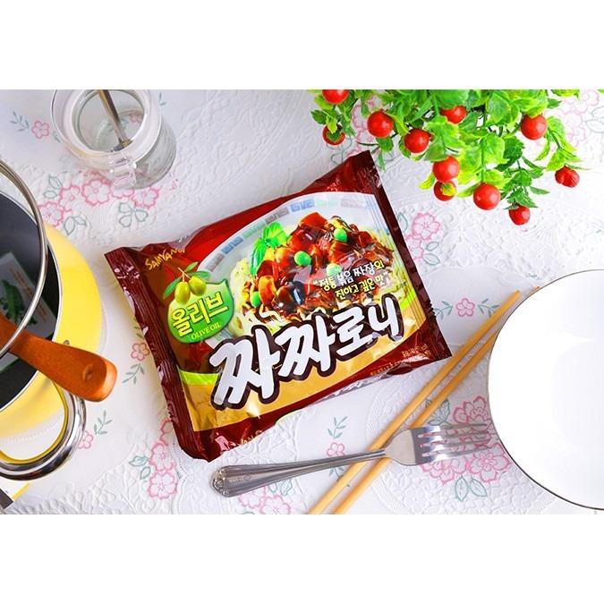 Combo 5 mì tương đen Samyang Hàn Quốc (140gram)