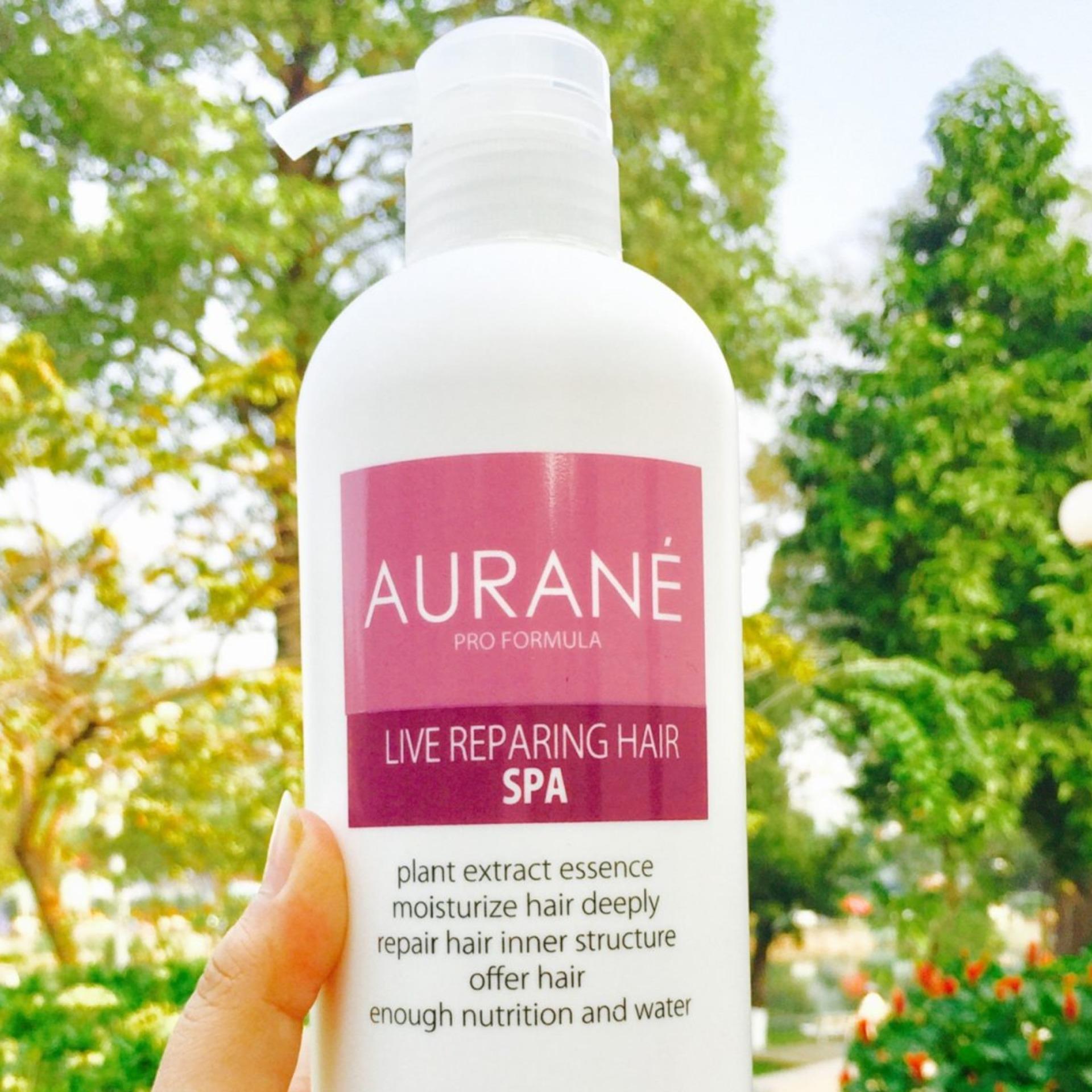 Cặp Dầu Gội và hấp phục hồi AURANE 750mlx2