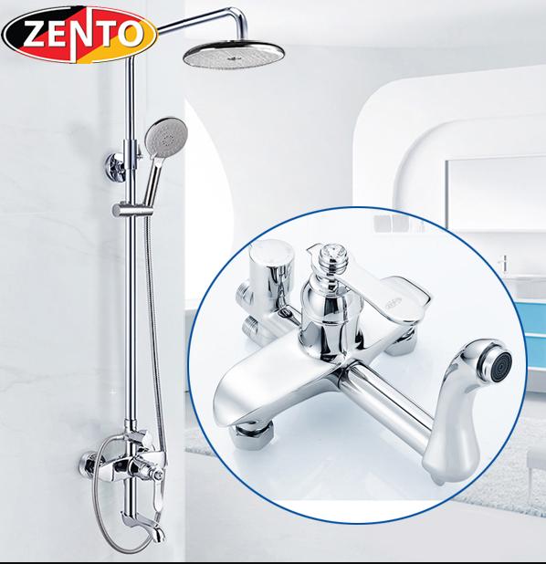 Bộ sen cây tắm nóng lạnh Zento ZT-ZS8086 (Trắng)