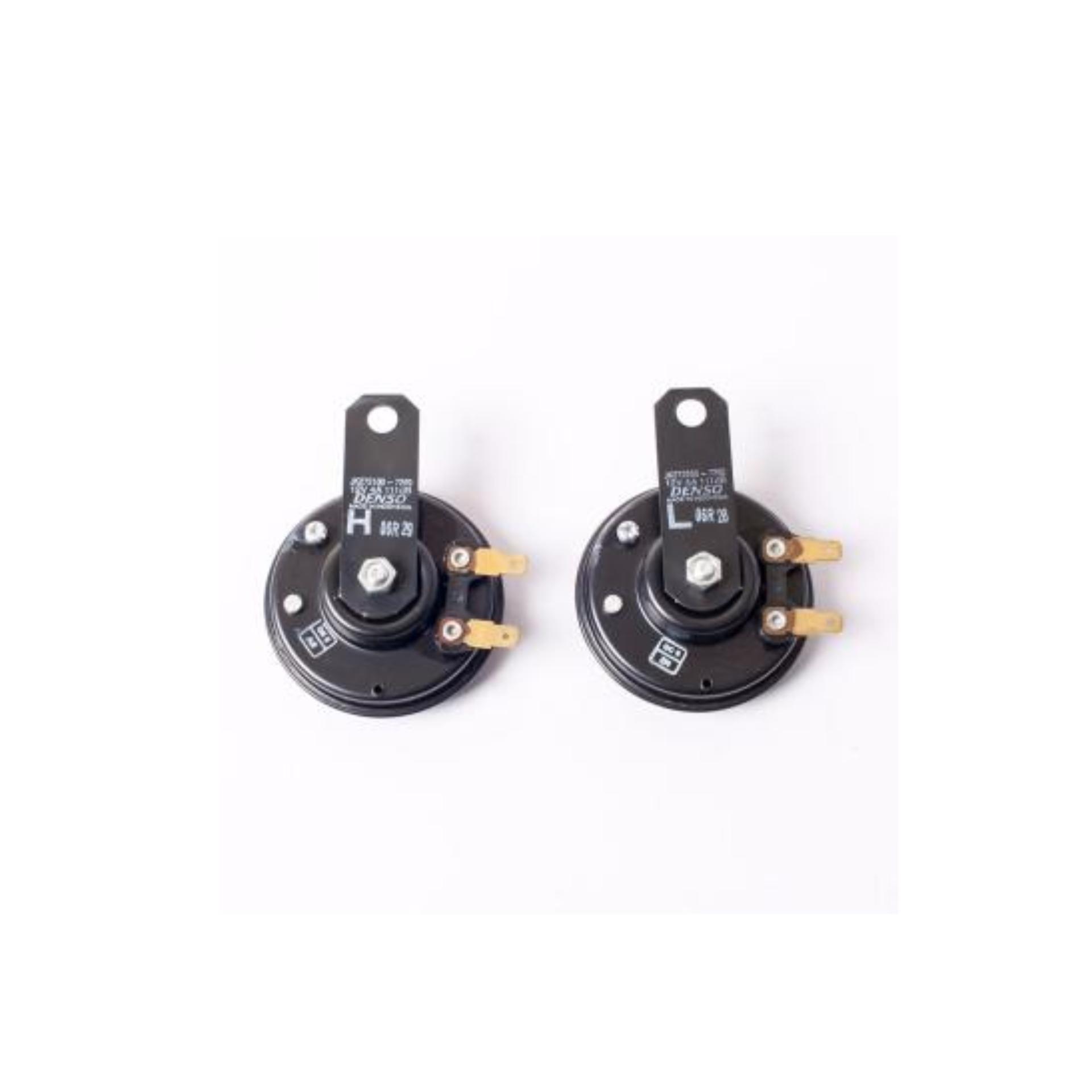 Độ kèn/còi sên Denso ô tô cao cấp  (Bộ 2 chiếc)
