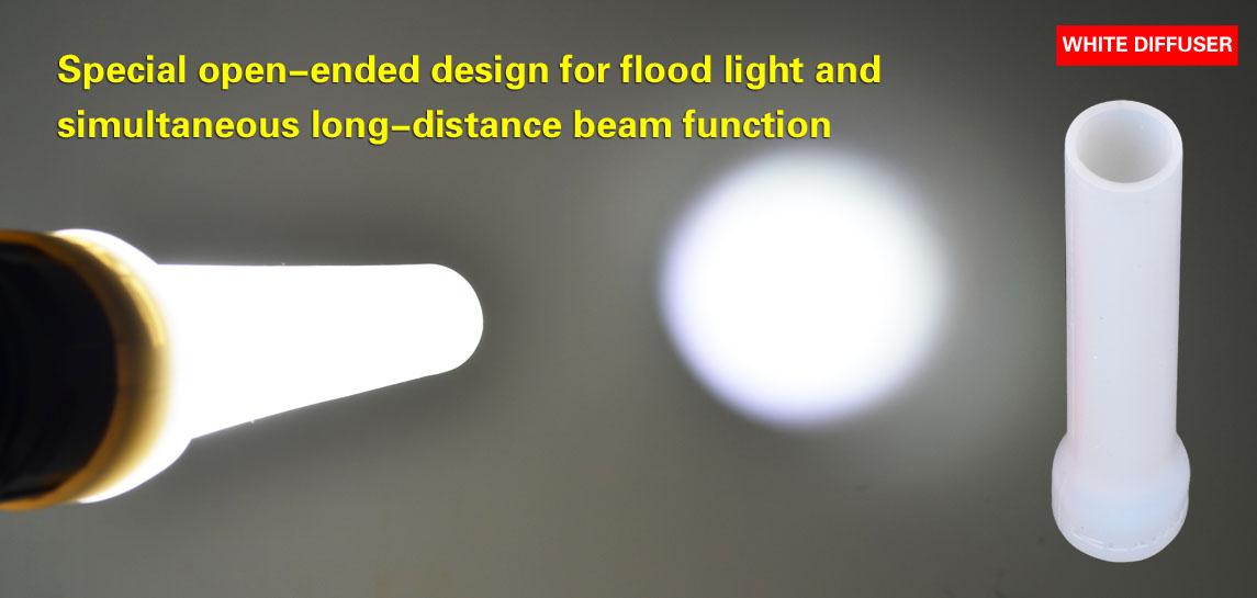 Tản sáng trắng KLARUS KDF1 (silicon)