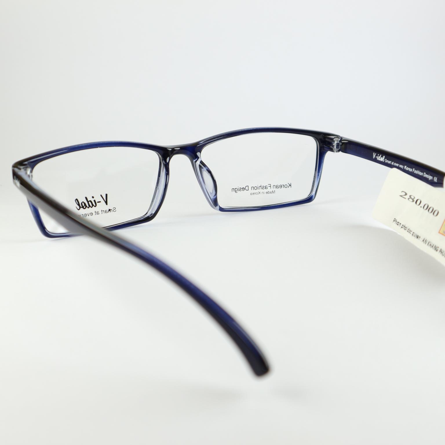 Gọng kính cận V-idol V8155 SBL ( màu xanh )