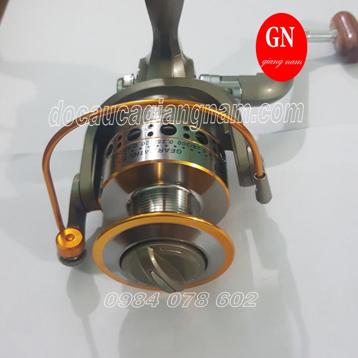 Máy câu cá Yumoshi LC 7000 có 12 bạc đạn cực chất ( đồ câu cá Giang nam )