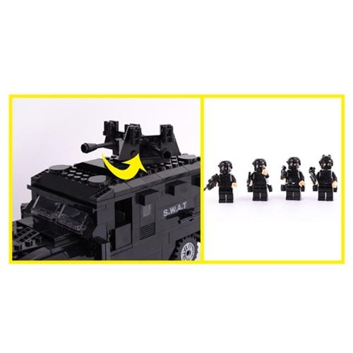 Lắp ráp Lego xe đặc nhiệm SWAT - 6509