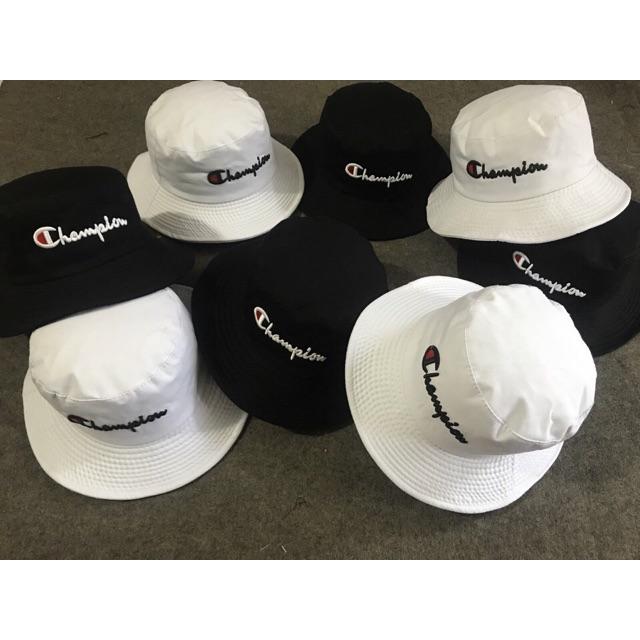 [HCM]Nón Bucket Tai Bèo Champion Thời Trang Hàn Quốc