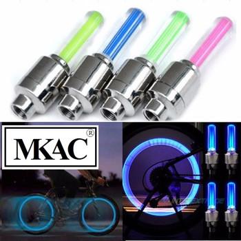Đèn led gắn van xe chạy màu (1 cặp)