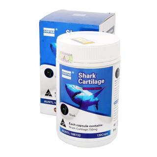 Sụn vi cá mập blue shark cartilage 750mg úc hỗ trợ xương khớp 120 viên - ảnh sản phẩm 1